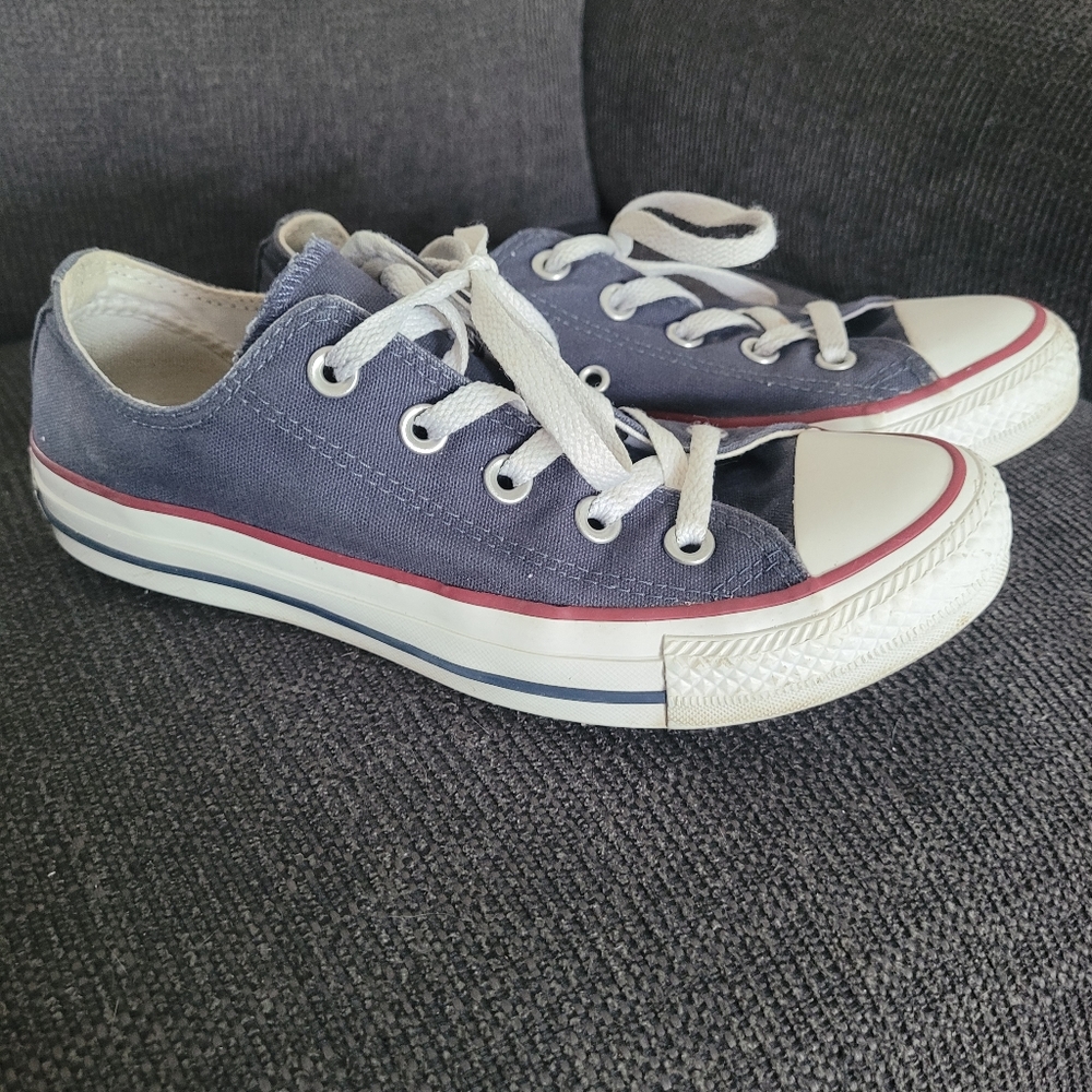 Womens Navy Blue Converse